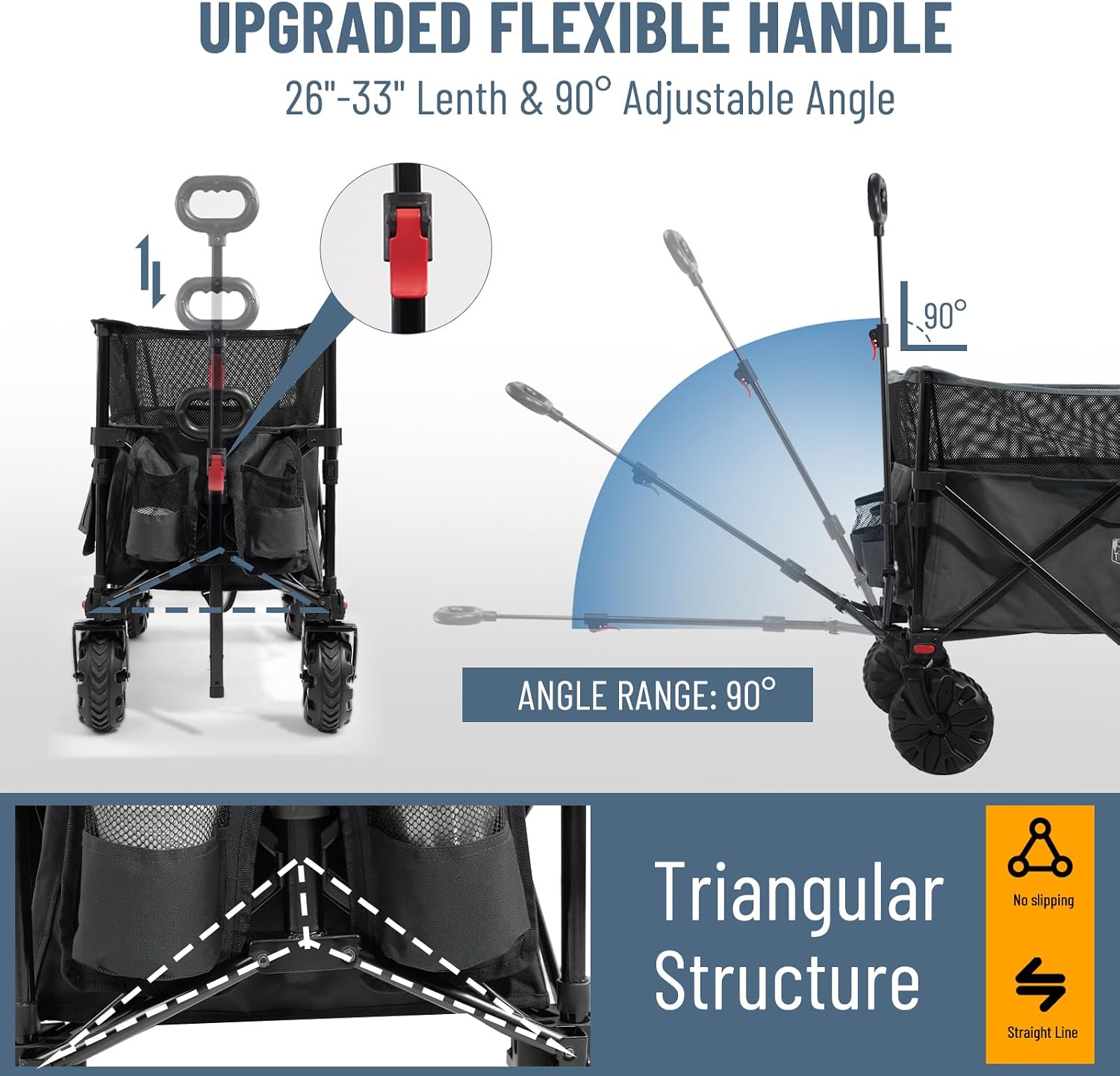 Thumbnail 6 de Timber Ridge Folding Wagon 350L