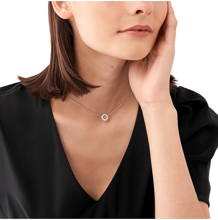 Detalle de Emporio Armani Damen Halskette aus Sterling Silber mit Karabinerverschluss