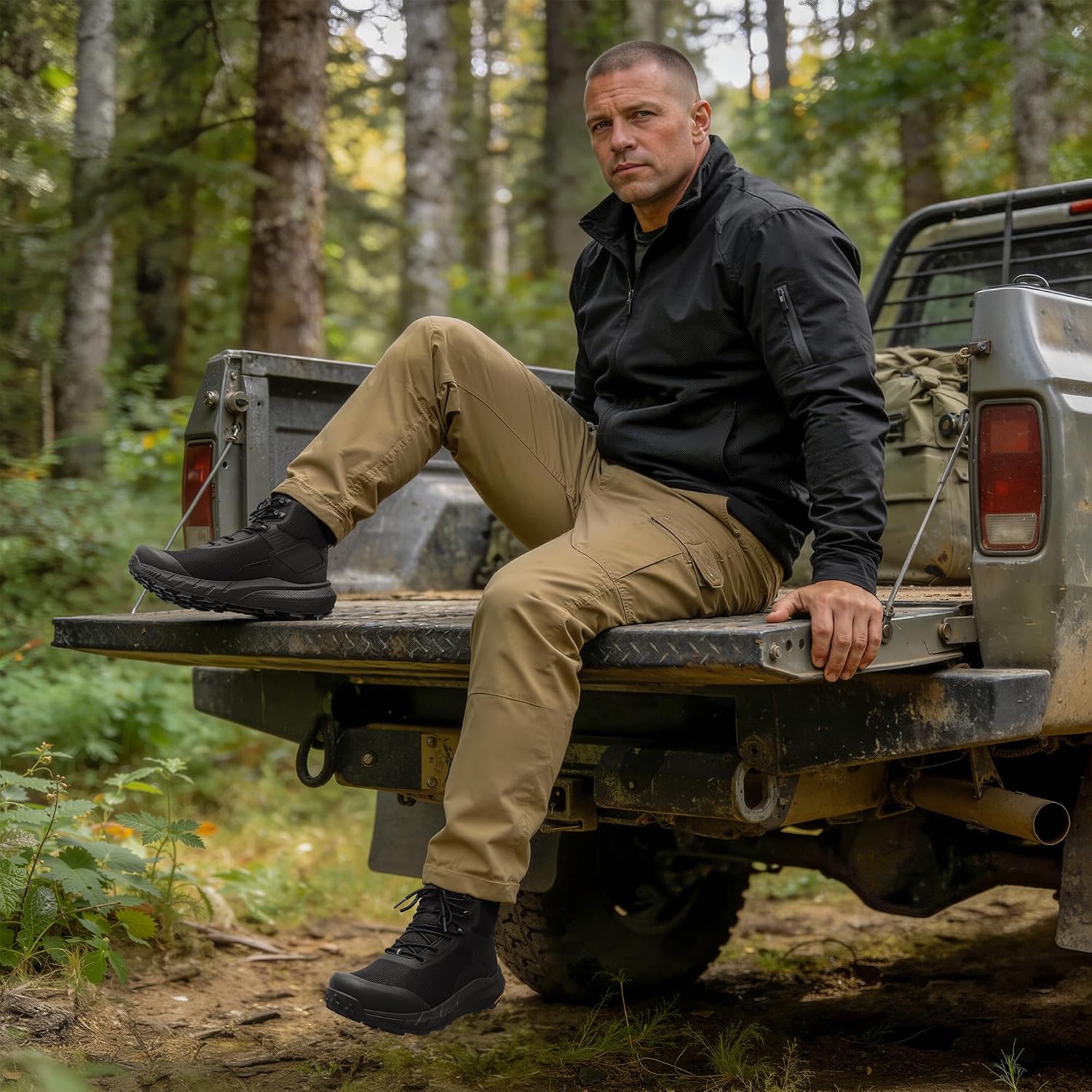 Detalle de NORTIV 8 Defender Waterproof Tactical Boots