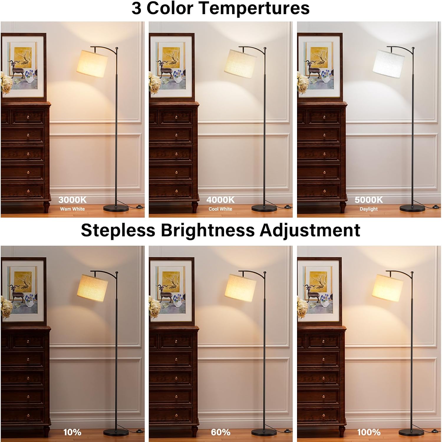 Detalle de Floor Lamp, 60-inch