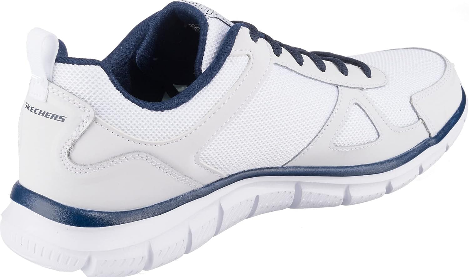 Detalle de Skechers Sport Mens Track SCLORIC Laufschuhe – Black/Red BKRD, 44 EU