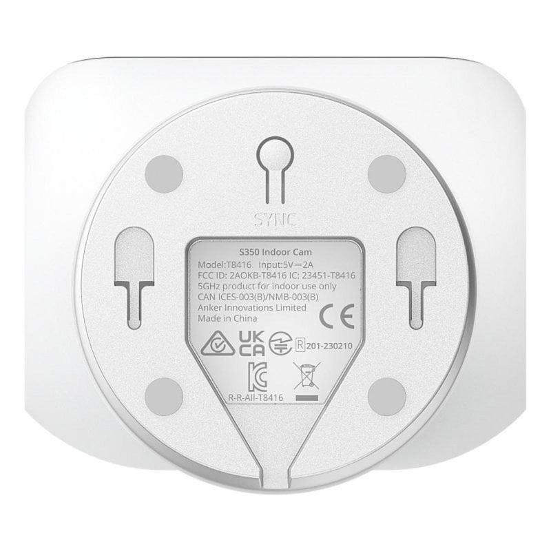 Thumbnail 3 de eufy Security Indoor Cam S350: cámara IP interior 4K UHD con doble lente y zoom 8x