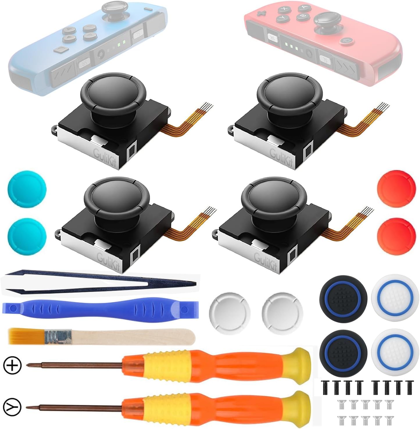 Detalle de RunSnail for GuliKit TMR Joystick Replacement for Joy-Con