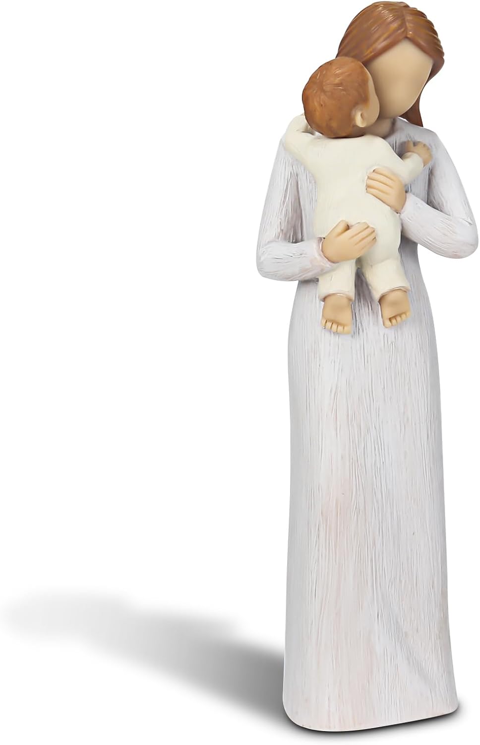 Carracci Neue Mama Geschenke – Mutter-Kind Statuen aus Harz, handbemalt