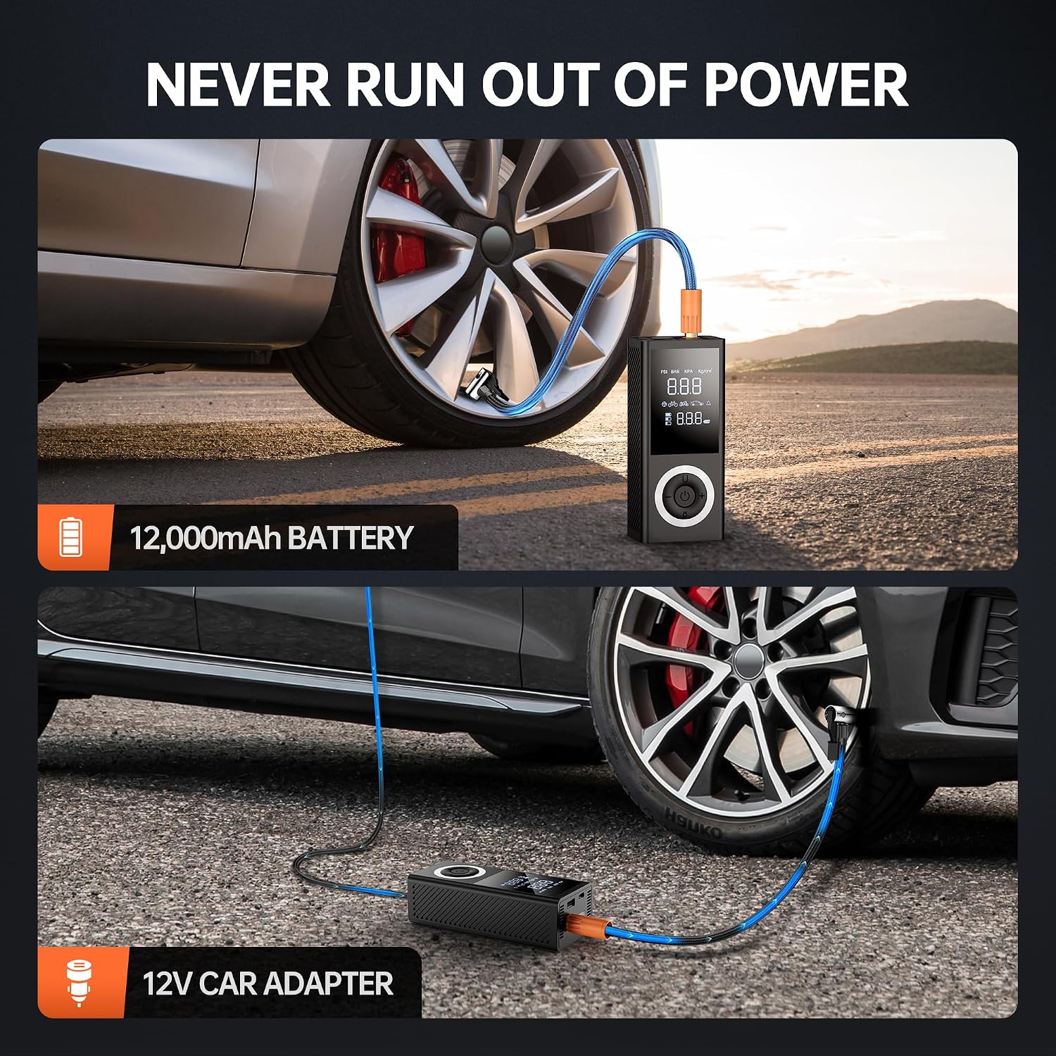 Thumbnail 2 de RADCLO Cordless Car Tyre Inflator