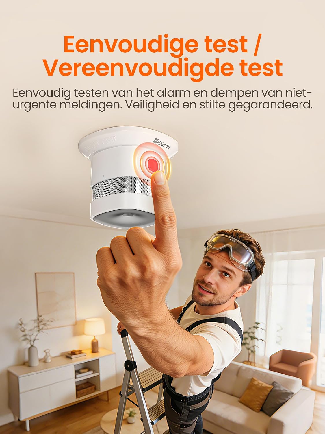 Thumbnail 5 de HEIMAN HS1SA-E Plus slimme rookmelder met Zigbee 3.0 en foto-elektrische sensor