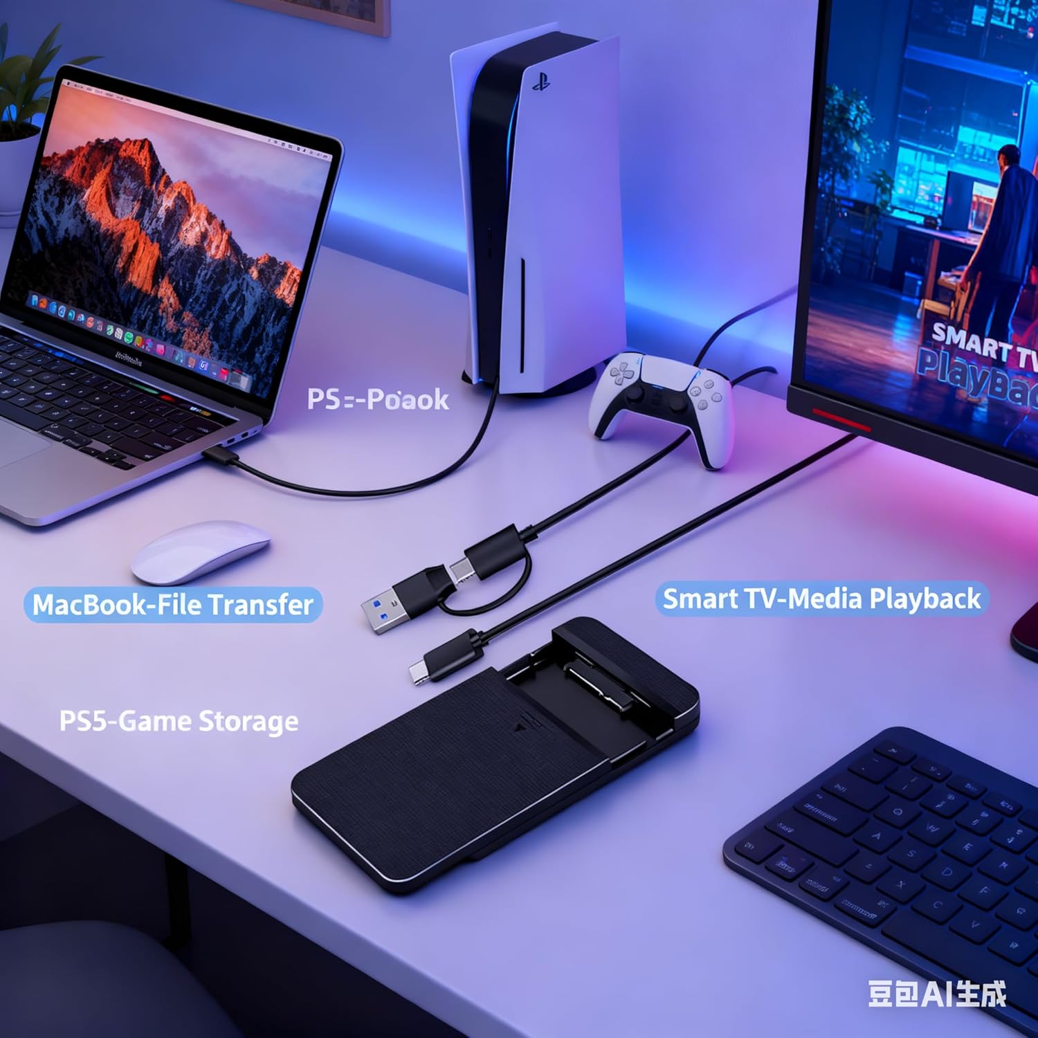 Detalle 2 de Case Hard Disk 2.5 USB 3.1 10 Gbps