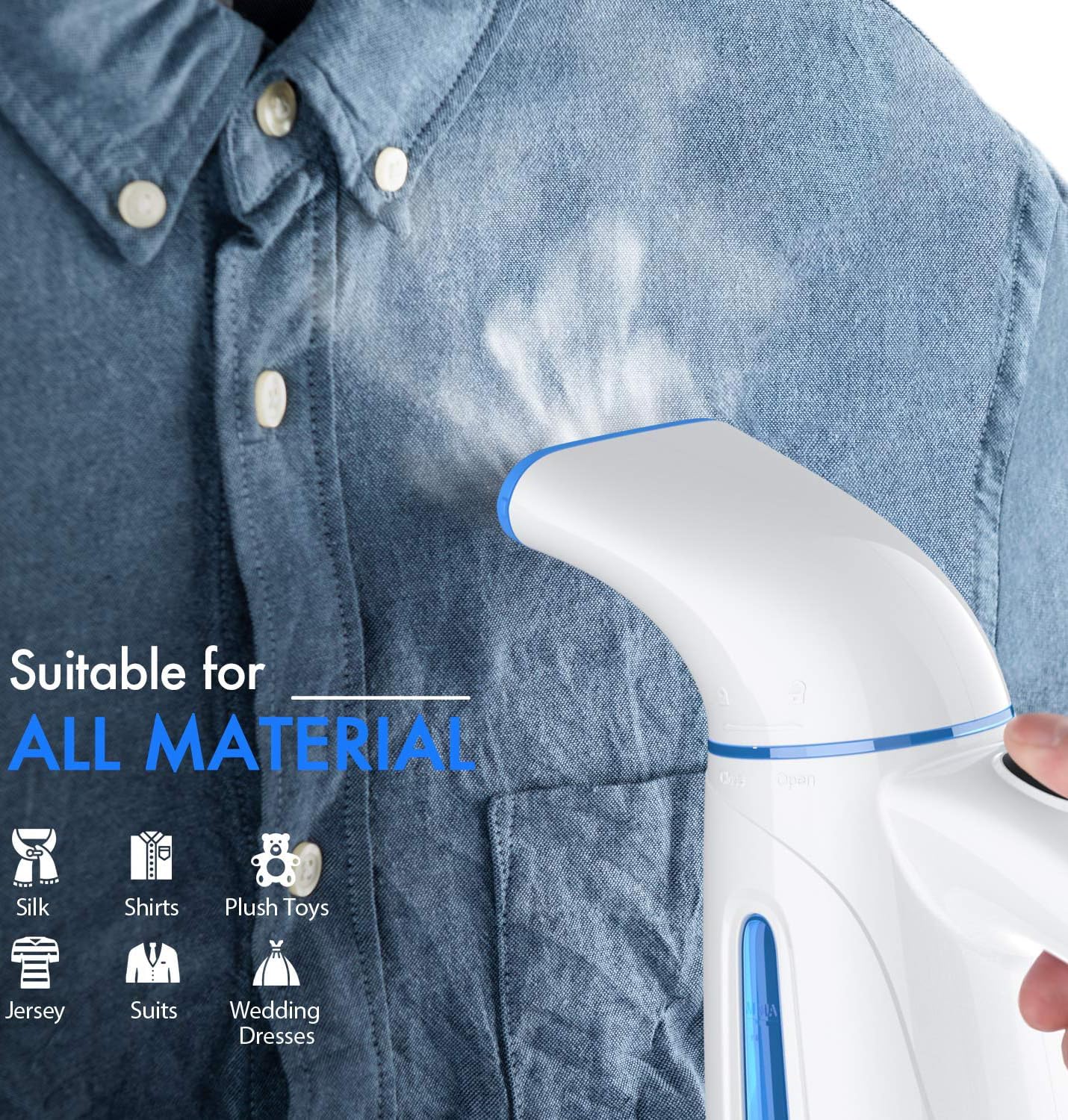Detalle de OGHom Handheld Steamer 240ml