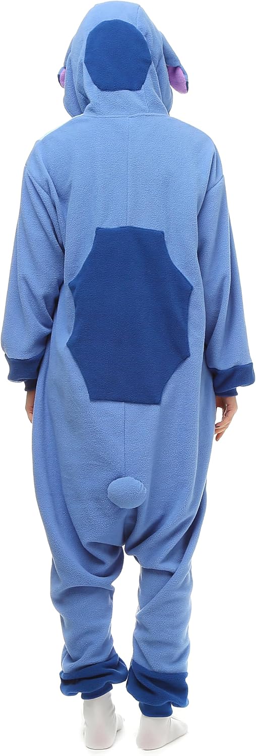 Detalle 2 de Wishliker Adult Animal Onesie Pajamas, Soft Warm Halloween Cosplay Costume