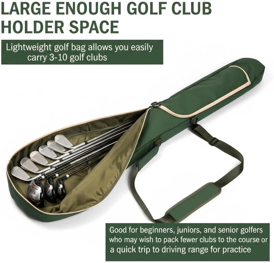 Thumbnail 6 de TOURBON Golf Carry Bag, nylon