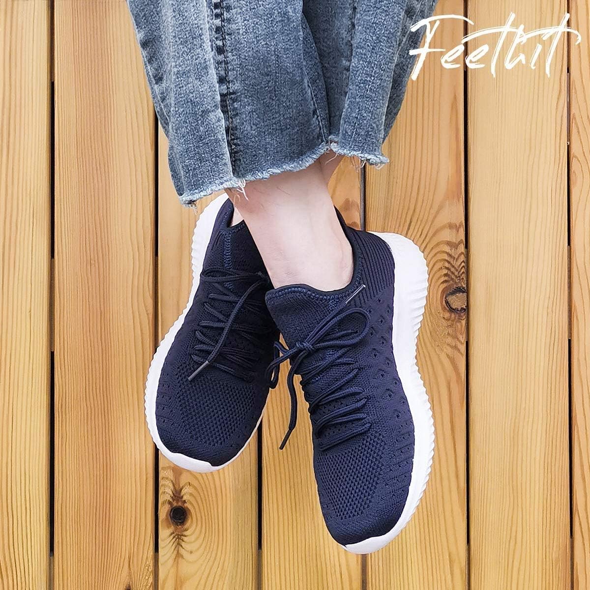 Thumbnail 1 de Feethit Slip On Walking Shoes Lightweight Sneakers