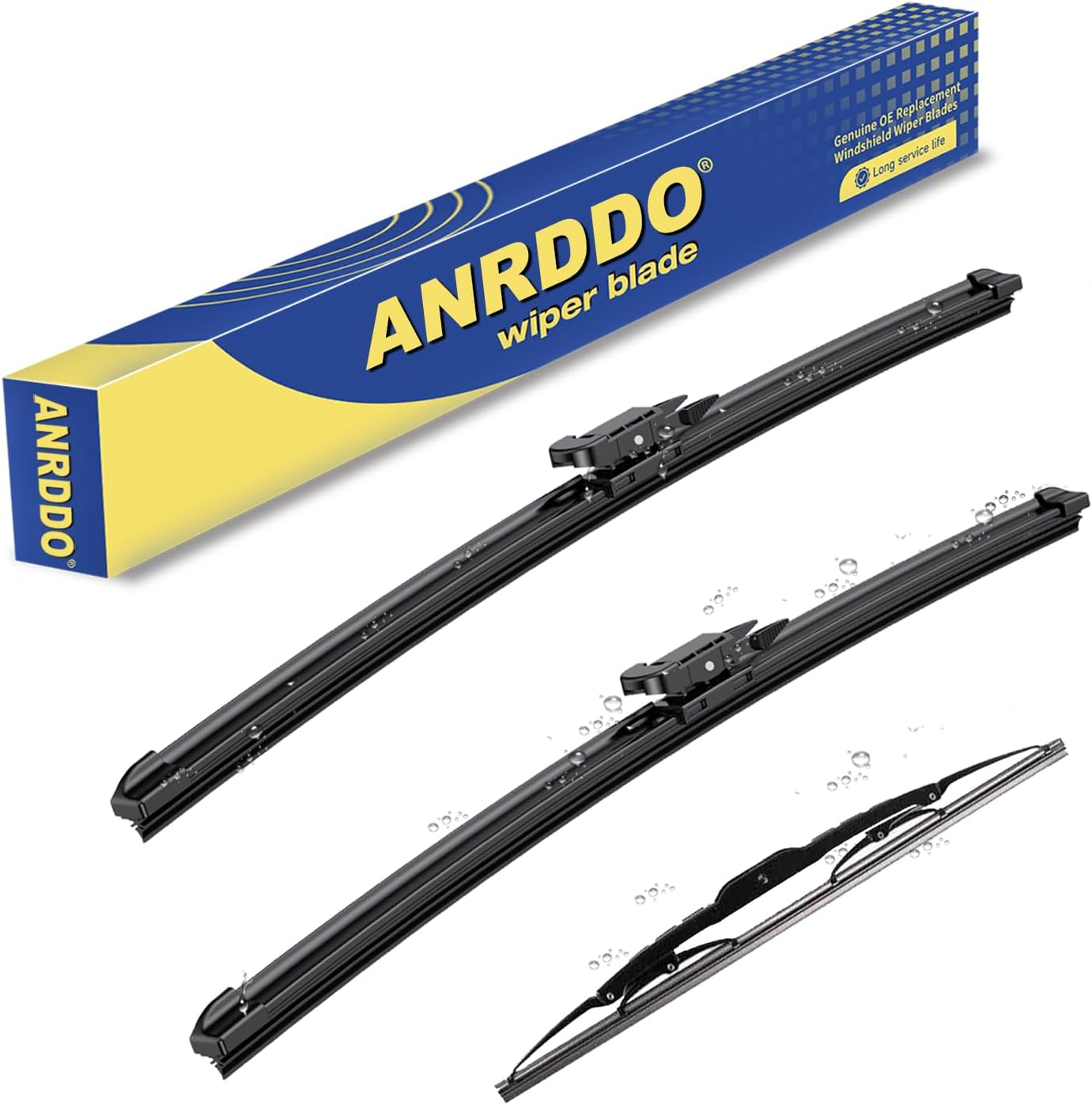 Thumbnail 6 de 2-Pack Windshield Wiper Blades (26" + 23") Pinch Tab Replacement for 2007-2020 Tundra & 2008-2022 Sequoia