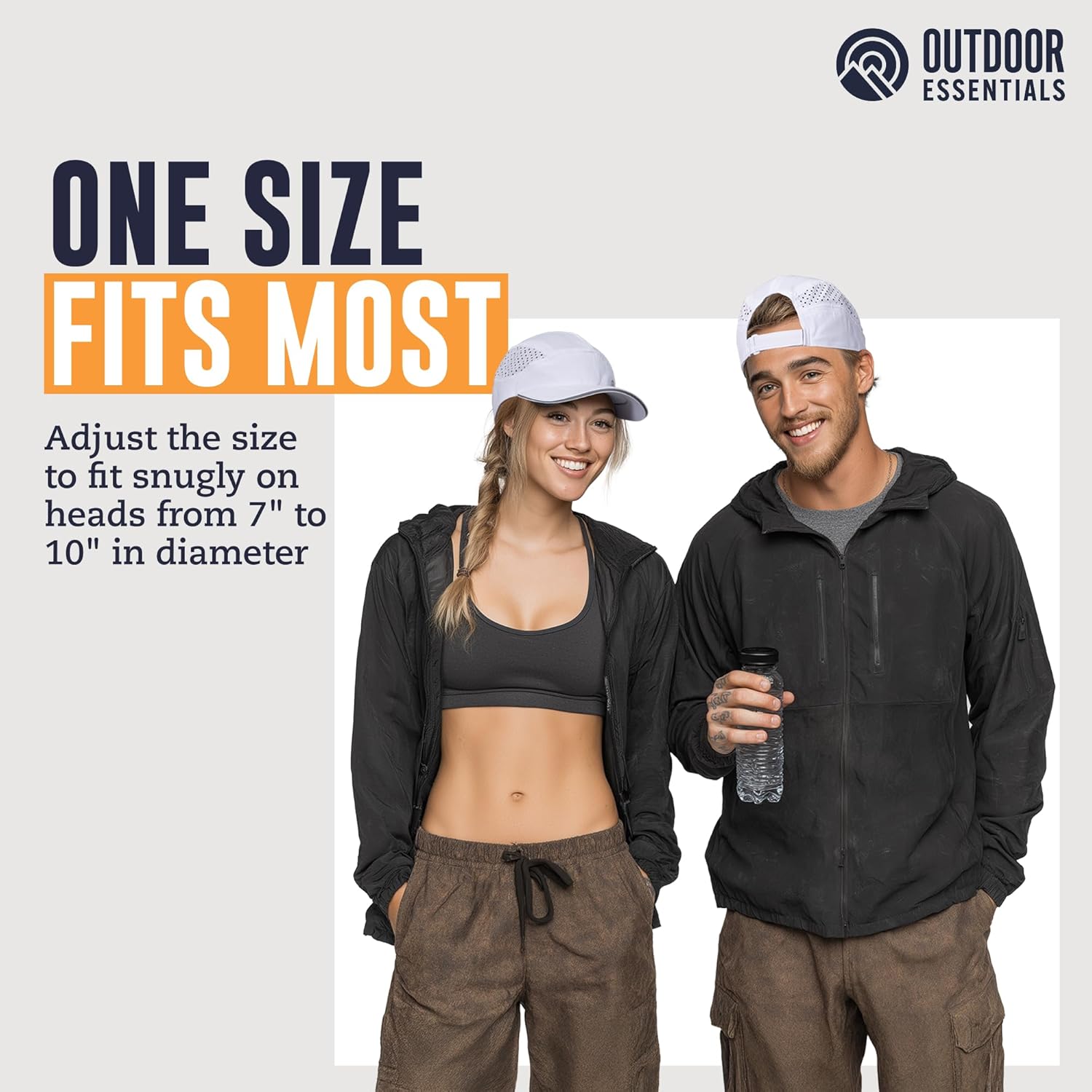 Thumbnail 4 de Cappellino sportivo UPF 50 OutdoorEssentials per corsa e palestra