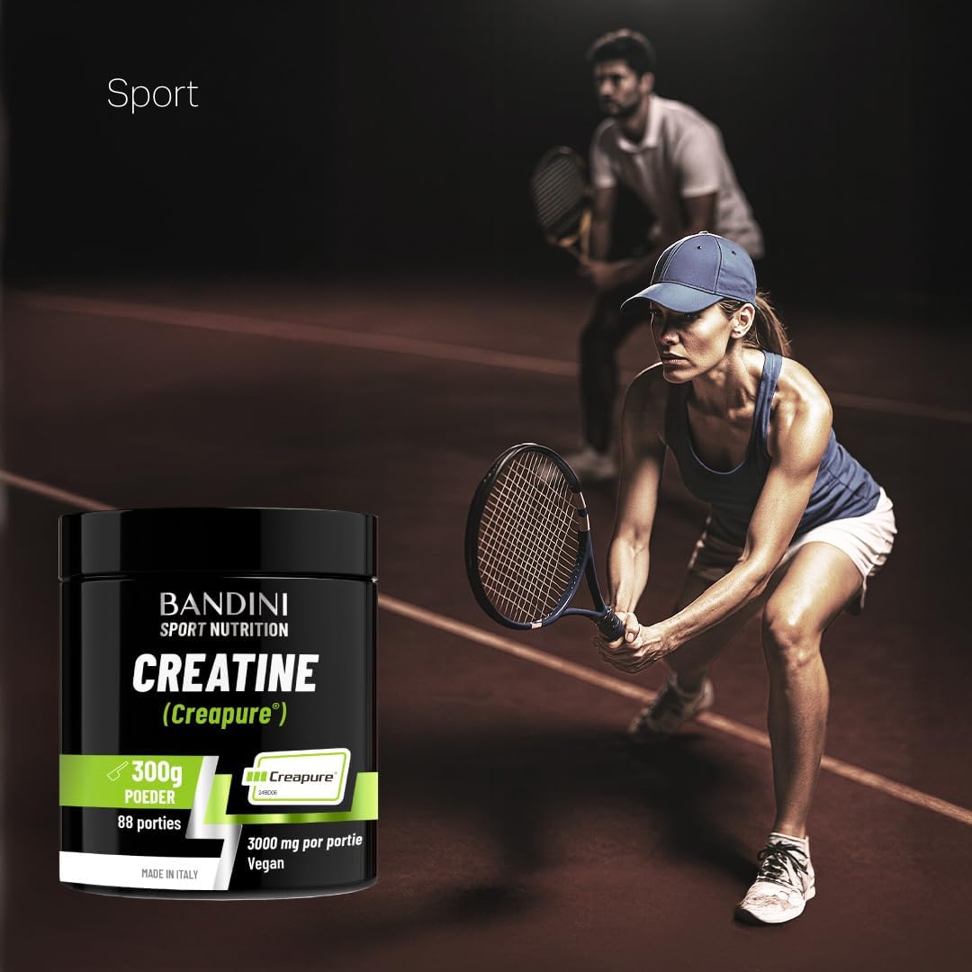 Detalle 2 de BANDINI Creatine CREAPURE creatine-monohydraatpoeder, 300 g, neutraal en vegan