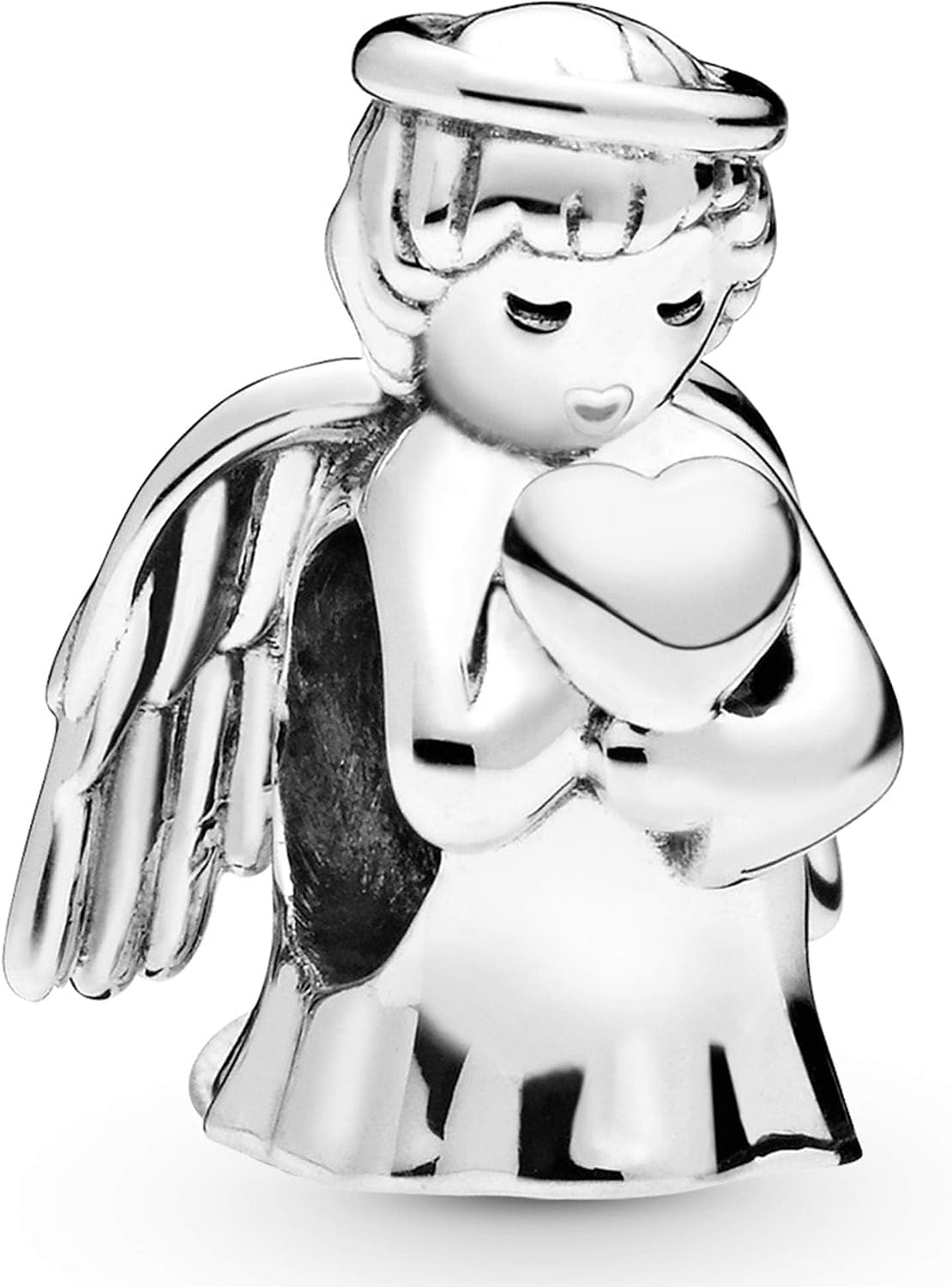 Detalle de PANDORA Charm „Engel der Liebe“ 798413C00 – Schutzengel aus Sterling-Silber