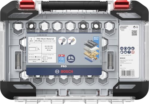 Thumbnail 3 de Bosch 9x Set sierra de corona PRO Multi Material Ø 22–65 mm 🛠