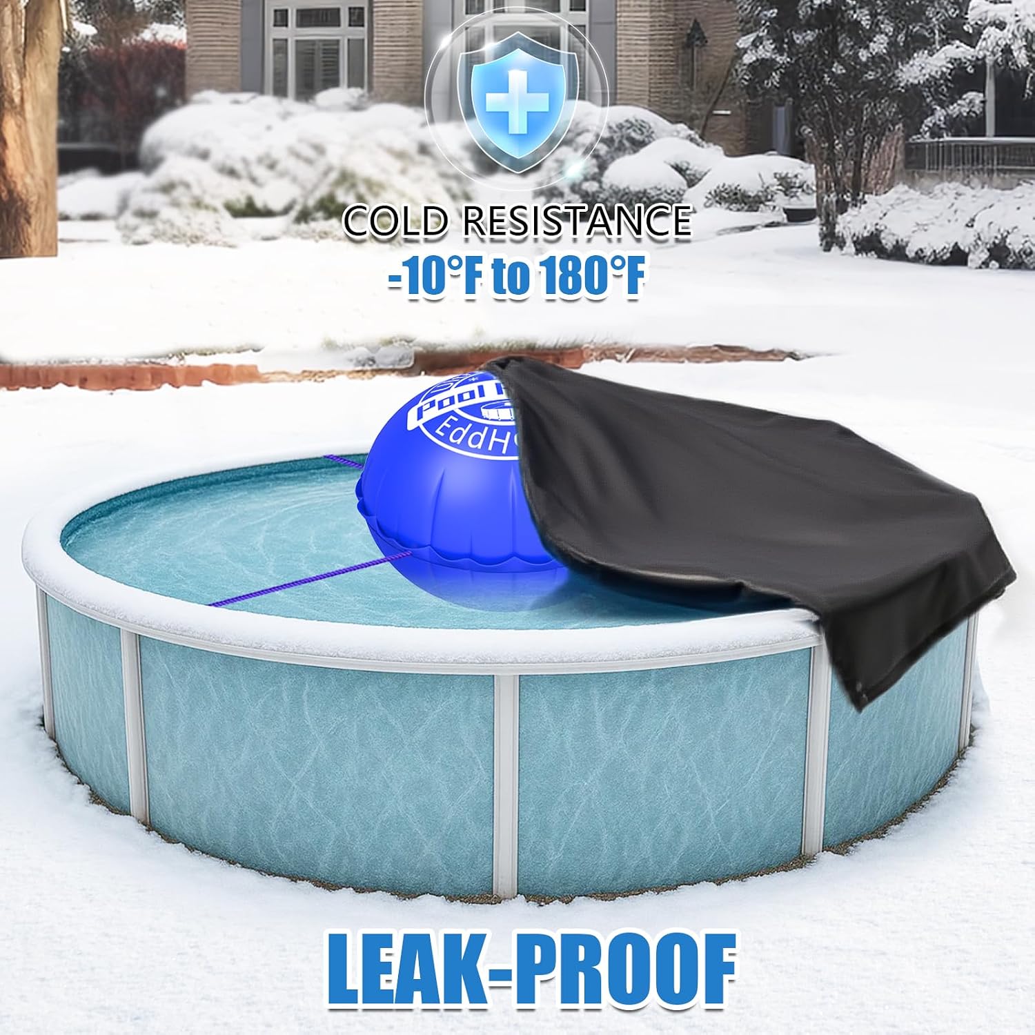 Thumbnail 4 de EddHomes Pool Pillow, 5x5 ft