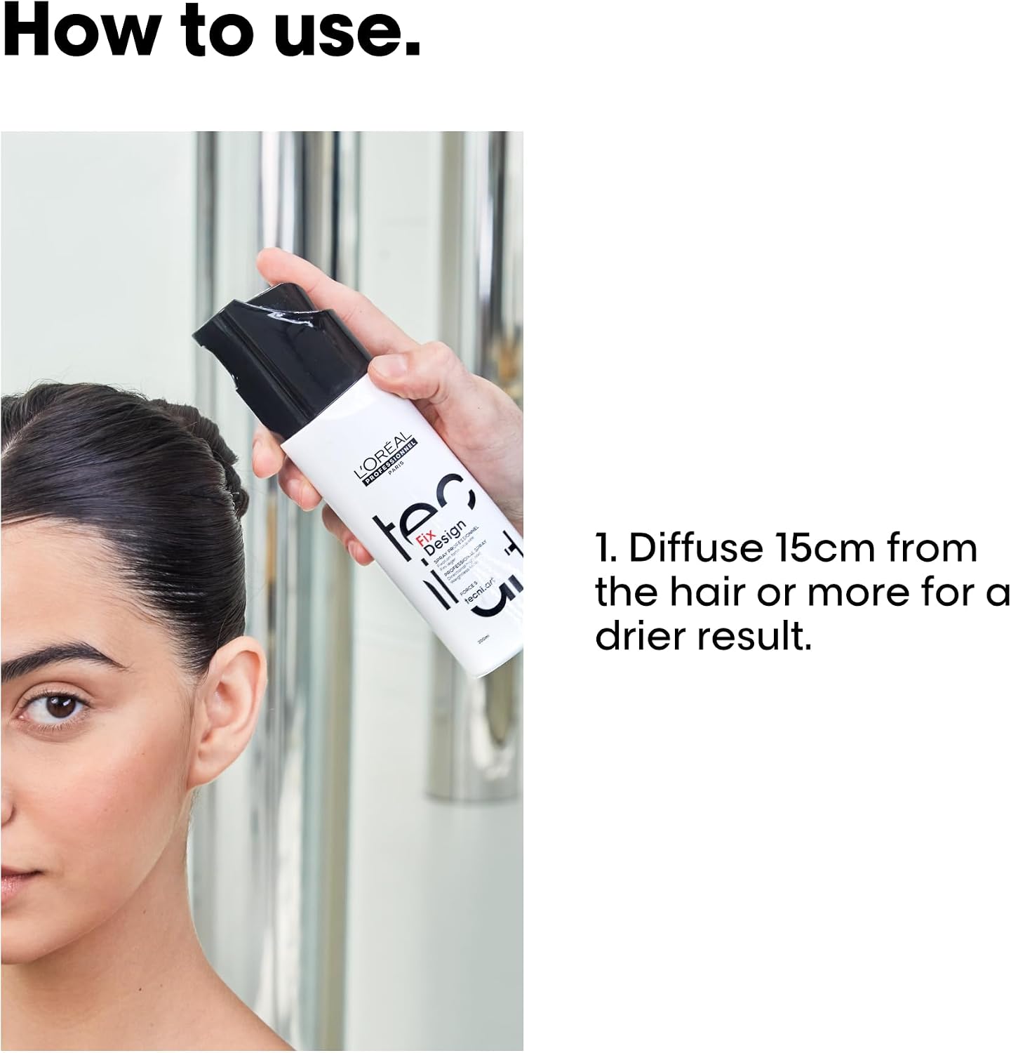 Thumbnail 6 de L'Oréal Professionnel Tecni.ART Fix Design Strong Hold Hair Spray – Natural Shine, 200ml
