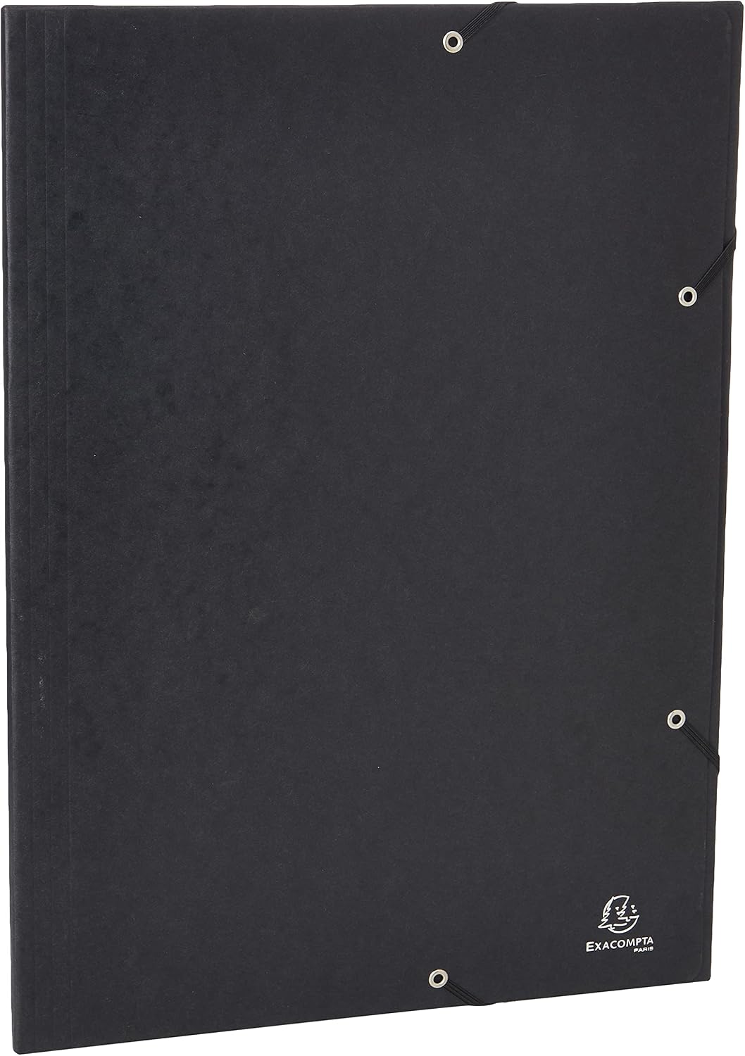 Detalle de Exacompta 59502E : chemise à élastiques grand format (A3), 32×44 cm, noir