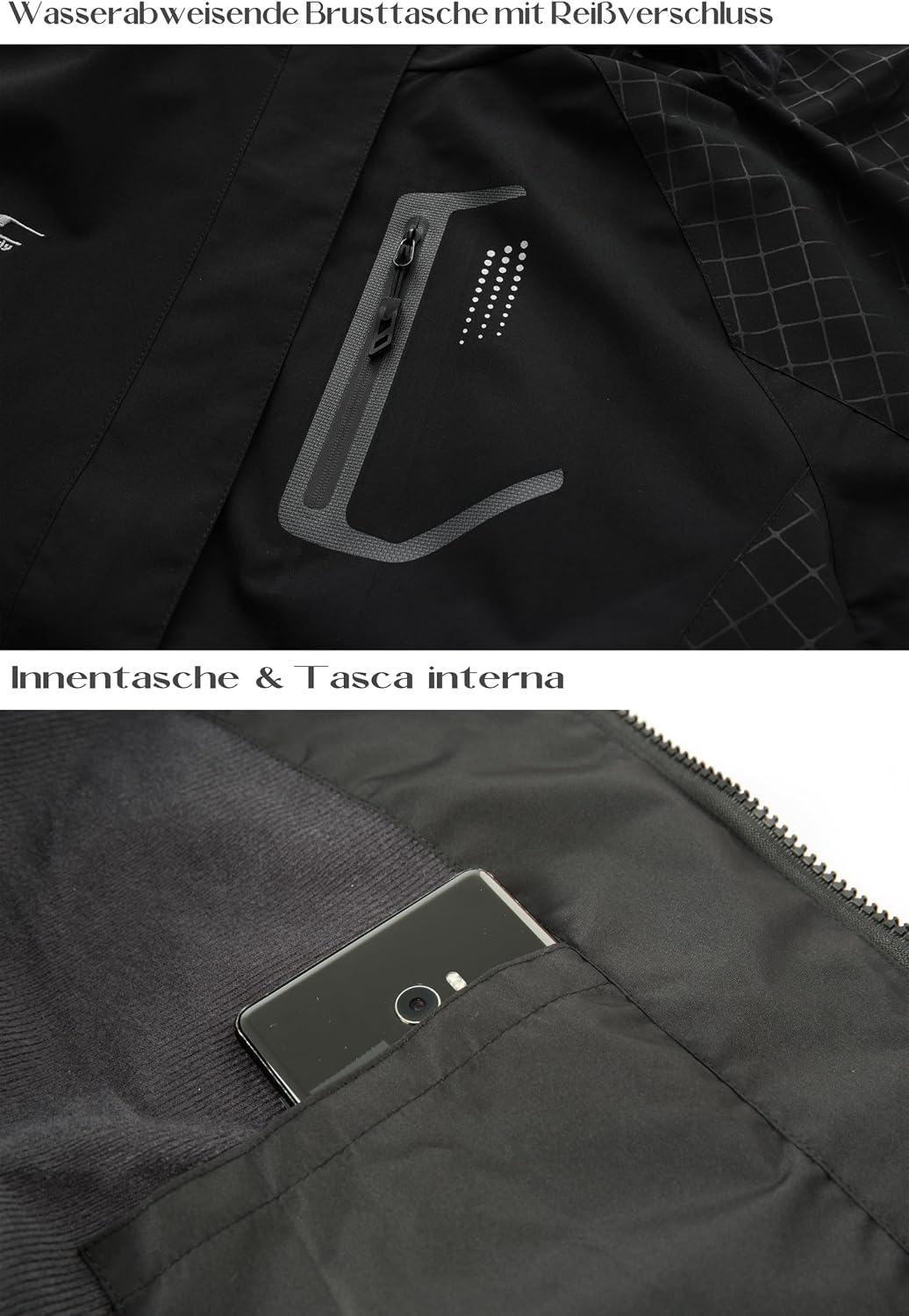 Thumbnail 4 de DCmount Regenjacke Damen Softshell 5000 mm