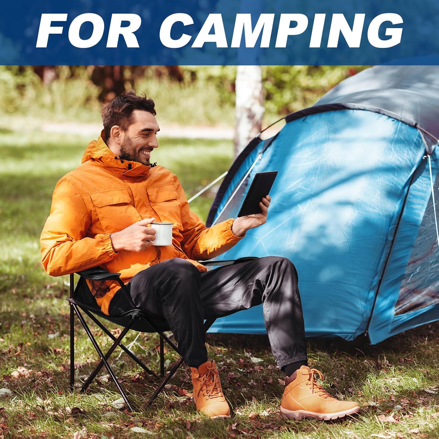 Thumbnail 3 de WEIDIORME 2-Pack Camping Chairs ⚙