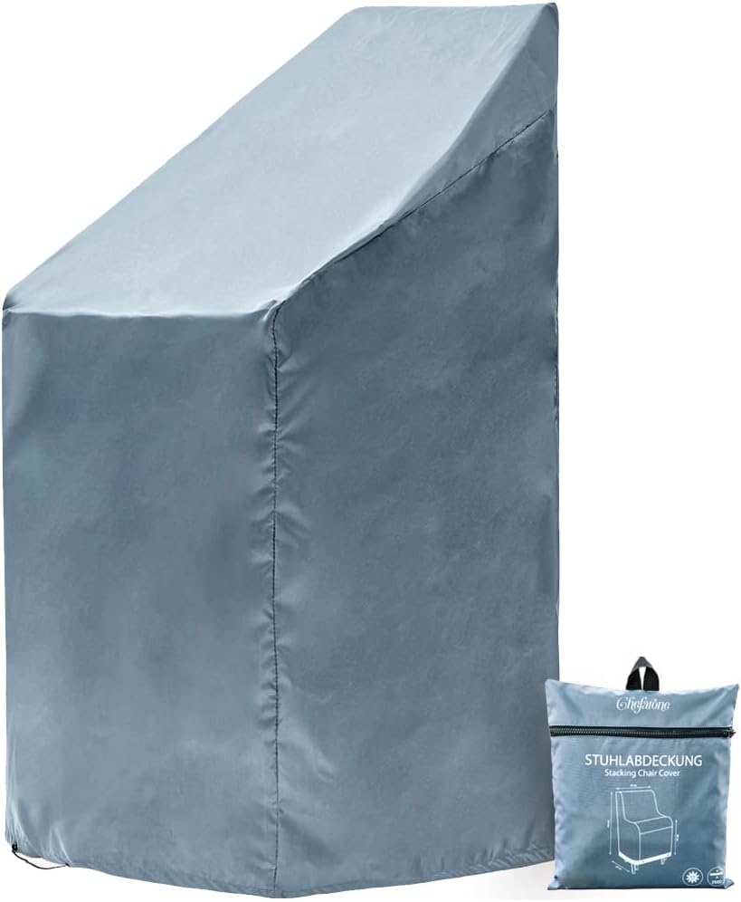Detalle de Chefarone CHEF000027 stolöverdrag i 420D-polyester med dragsko