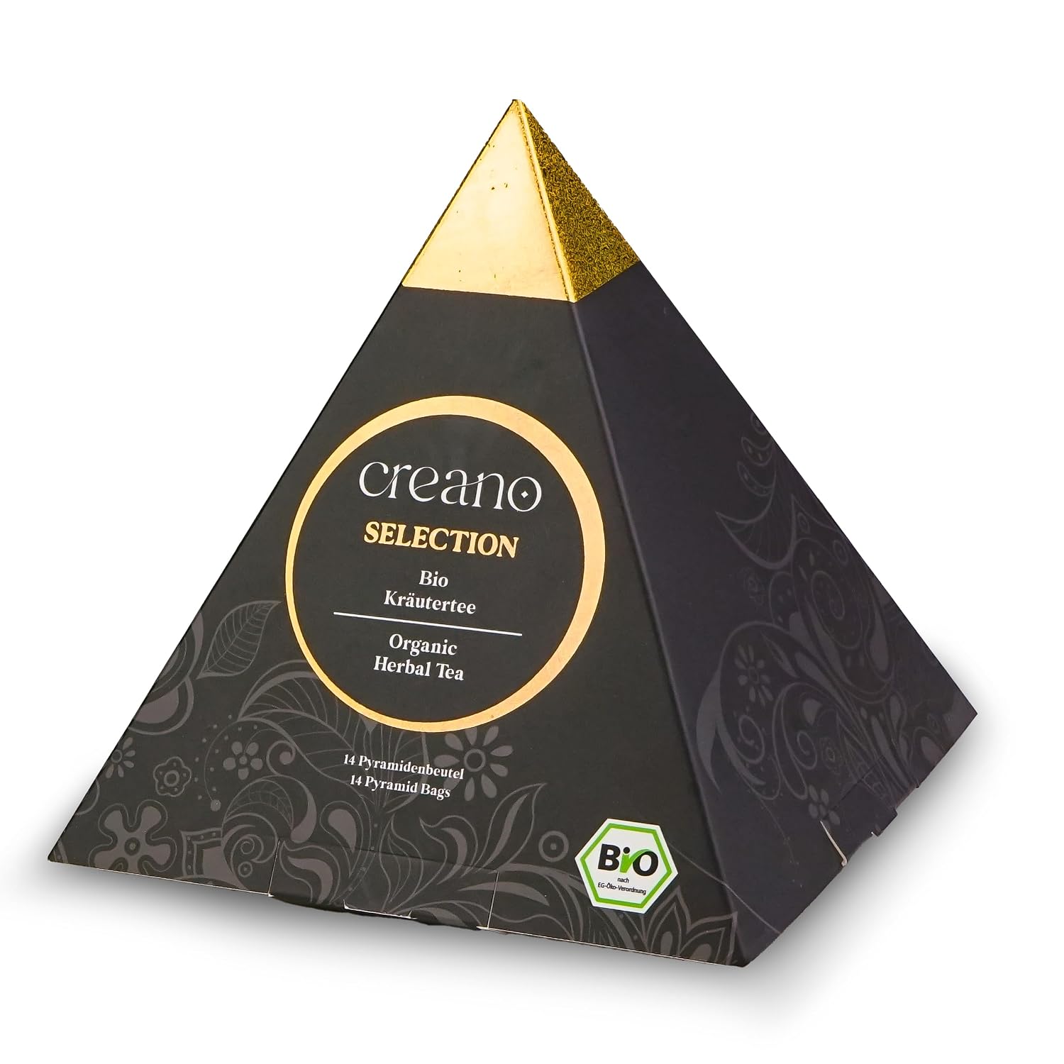 Detalle 2 de Creano Premium Bio Kräutertee Geschenkset PYRAMIDE