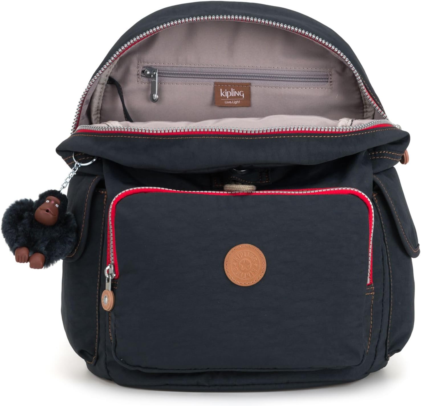 Detalle de Kipling CITY PACK Zaino medio: stile urbano e praticità quotidiana
