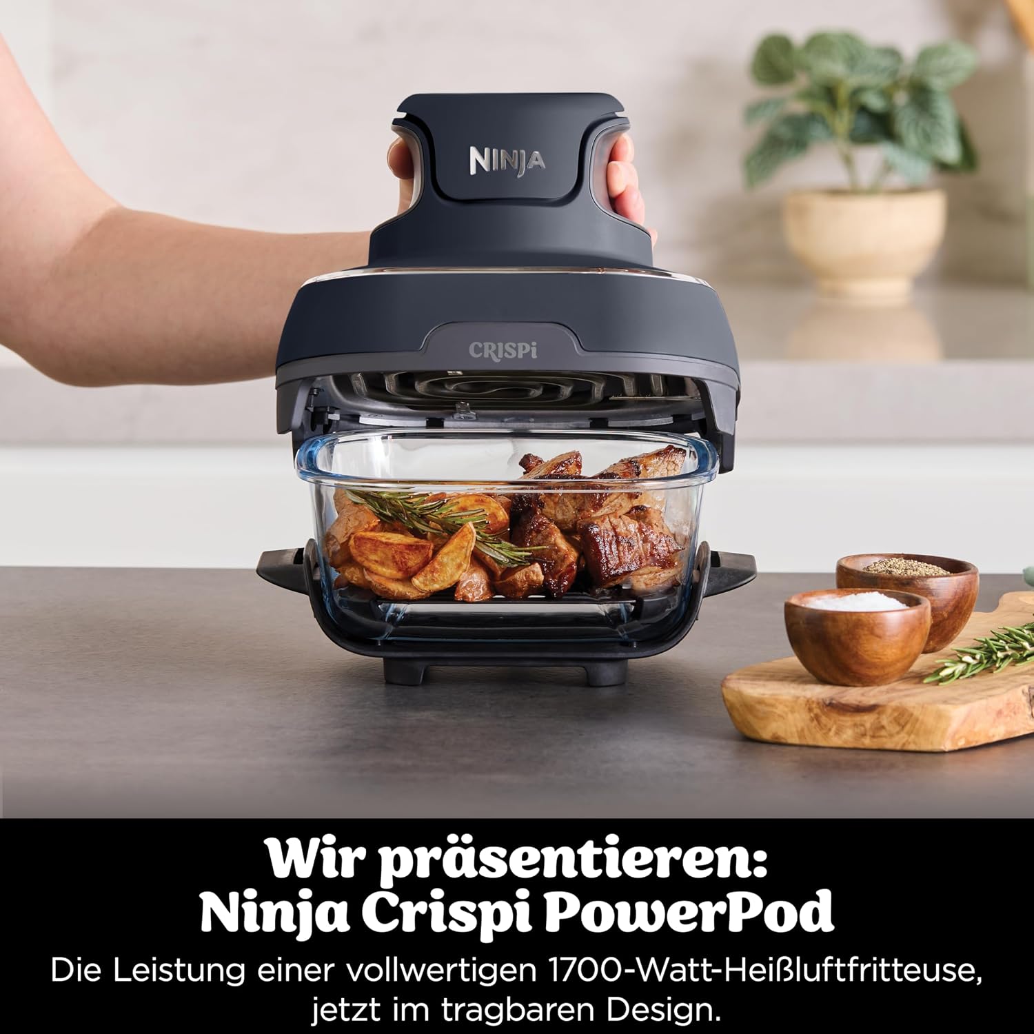 Detalle de Ninja CRISPi Air fryer 3,8 l 1700 W