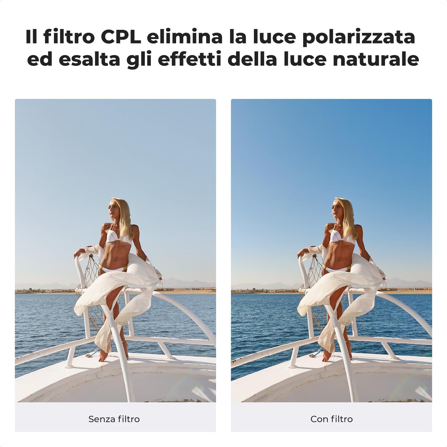 Thumbnail 2 de K&F CONCEPT Set di 4 Filtri per DJI Osmo Nano: CPL, ND8, ND16, ND32