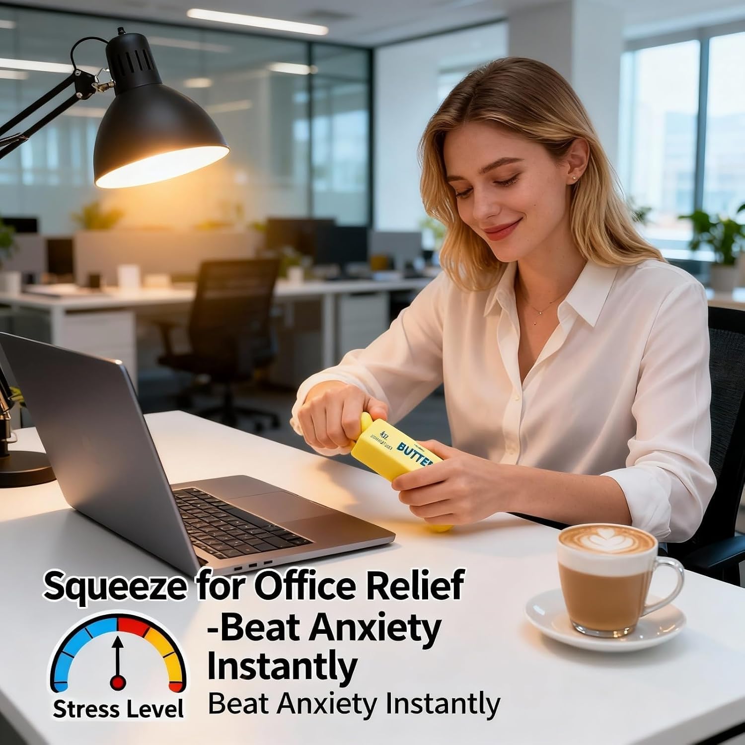Detalle 2 de 12 Pack Butter Squishy Toy: Ultra-Soft Slow Rising Stress Relief Fidgets