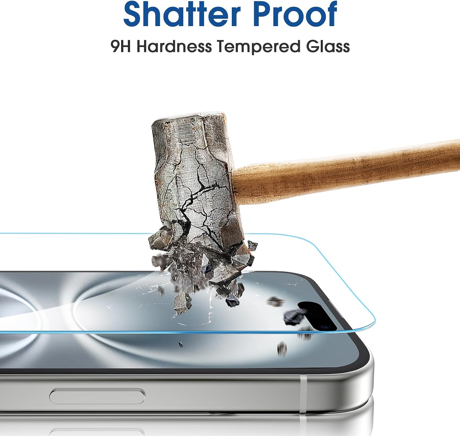 Thumbnail 3 de amFilm iPhone 16 6.1 Screen Protector