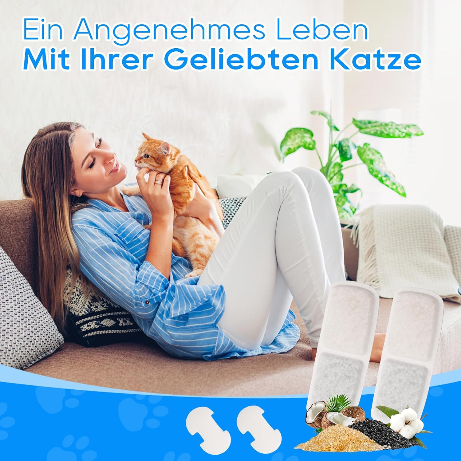 Thumbnail 4 de MyfatBOSS Wasserfilter Kartuschen 8er Pack 12,3×4,6 cm