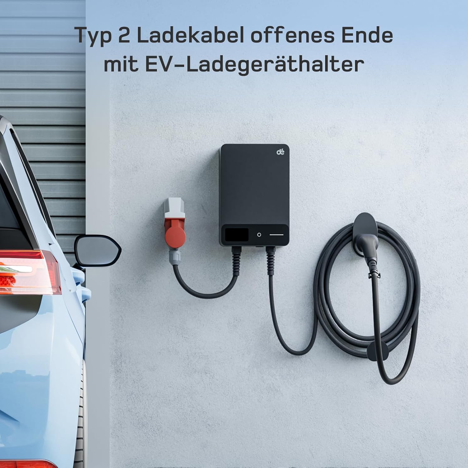 Thumbnail 2 de dé Typ 2 Ladekabel offenes Ende 11 kW (10 m, 16 A, 3-phasig) als Wallbox-Ersatzkabel