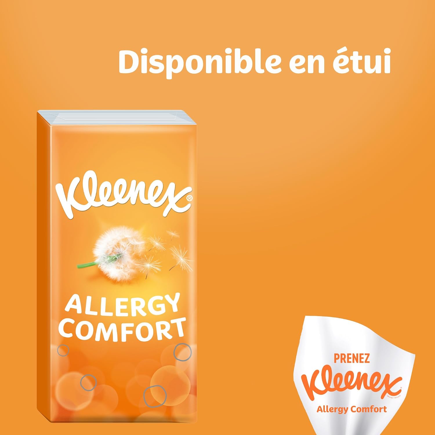 Thumbnail 5 de KLEENEX Mouchoirs Allergy Comfort – Lot de 12 boîtes, douceur et sécurité pour les allergiques