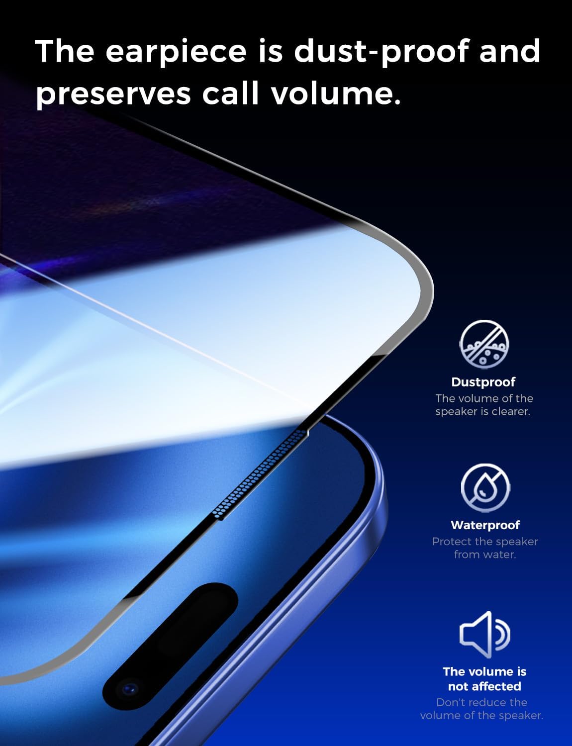 Thumbnail 5 de MAGIC JOHN iPhone 16 screen protector 6.1 inch