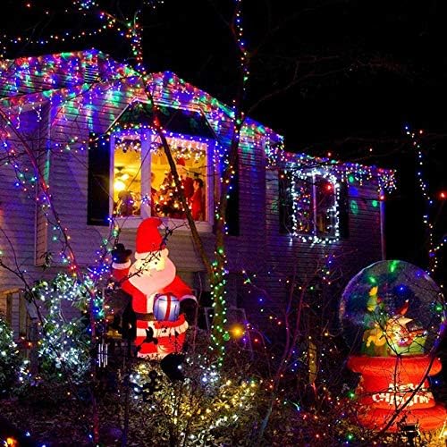Detalle de Toodour JT-EL/FC300V0200 Multicolor LED Icicle Lights, 360 LEDs, 8 Modes