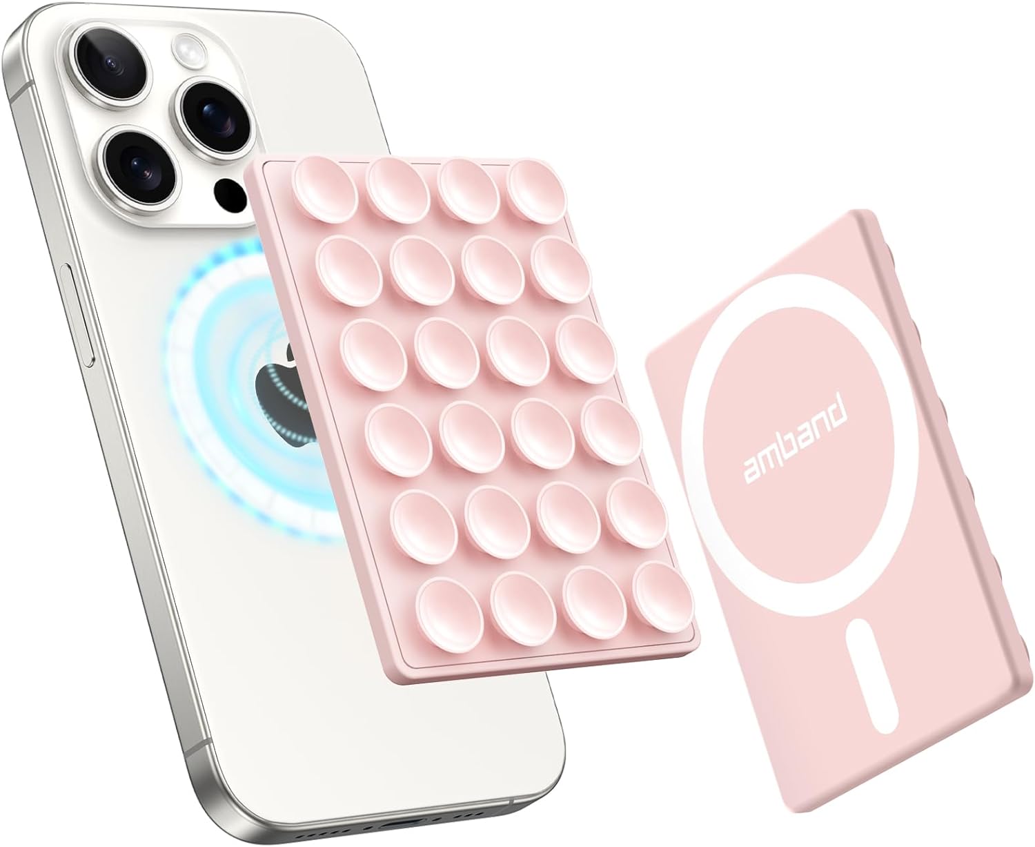 Detalle de amBand Magnetic Suction Phone Mount for MagSafe