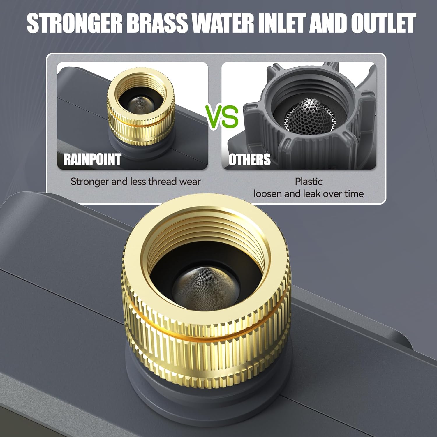 Thumbnail 2 de RAINPOINT Timer Irrigazione 2 uscite: controllo intelligente per giardino con Alexa e Google Assistant