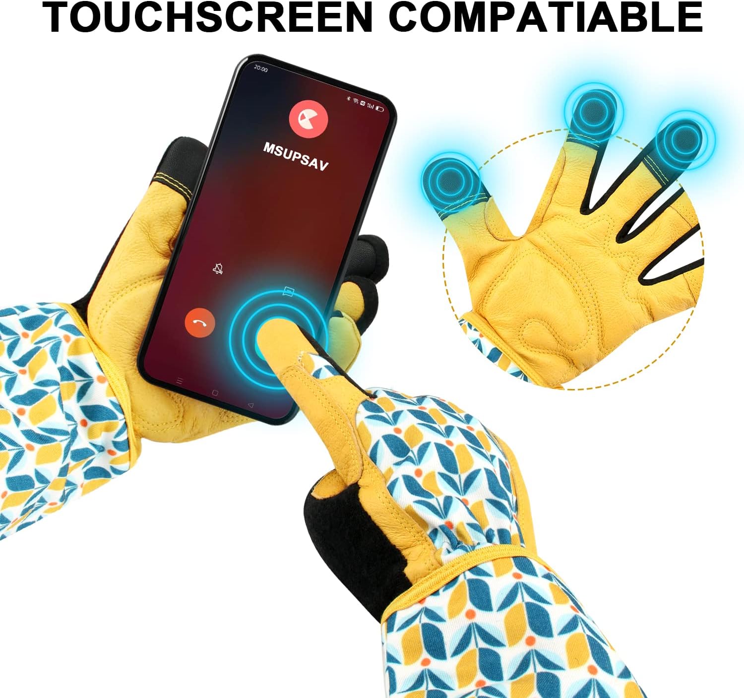 Thumbnail 3 de MSUPSAV Long Gardening Gloves: Thorn-Proof, Puncture-Resistant with 9-Inch Cuff
