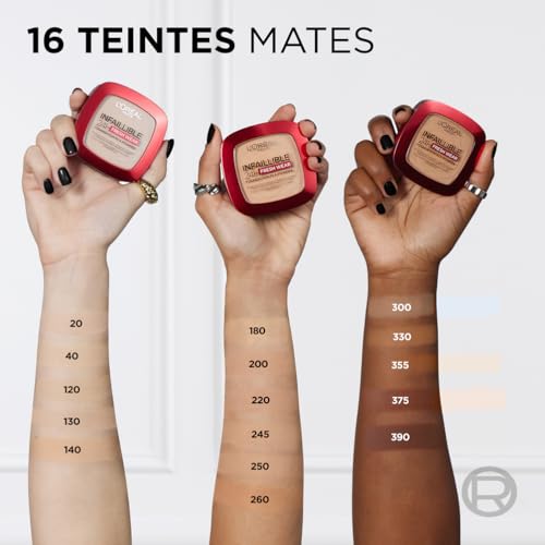 Thumbnail 5 de L'Oréal Paris Infaillible 24H Fresh Wear Fond de Teint Poudre Beige Doré 9 g — avis et fiche d’achat