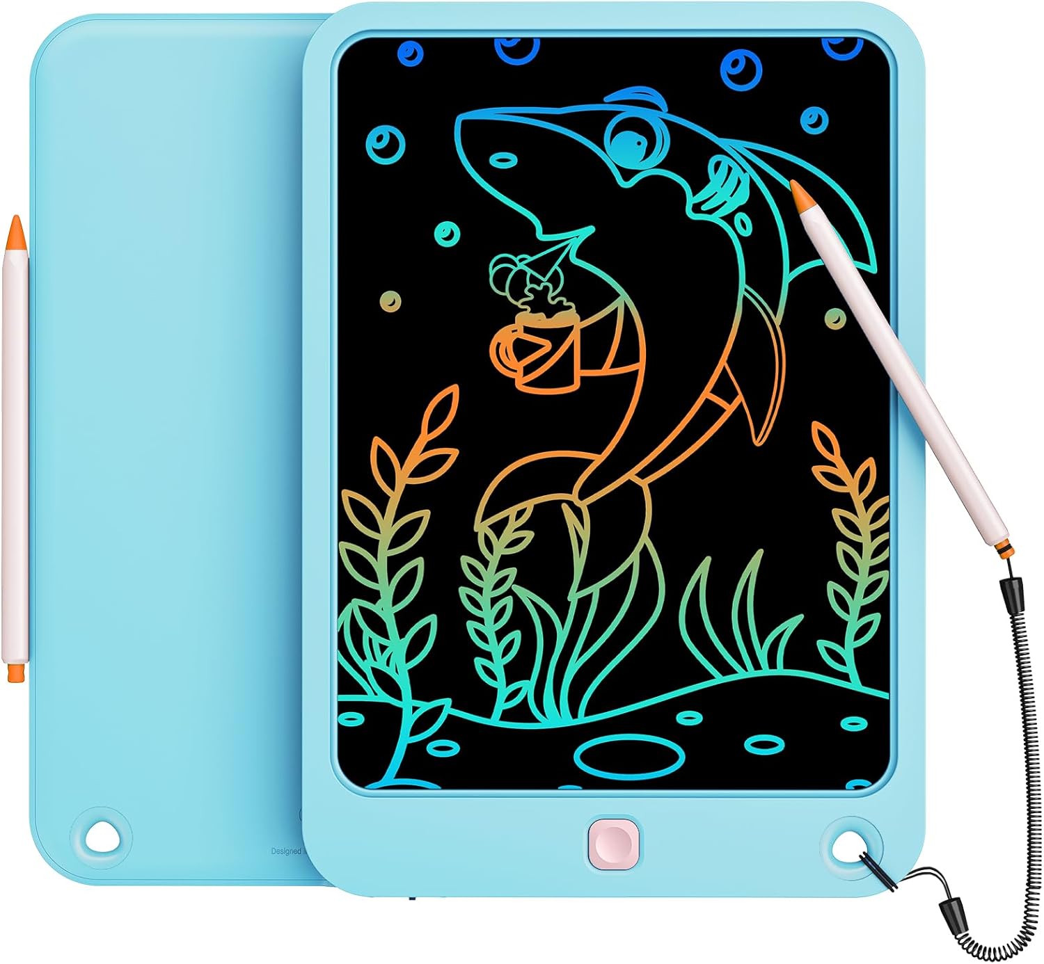 Thumbnail 6 de 10-Inch LCD Writing Tablet (Pink) for Ages 3–12, Colorful Doodle Board With Stylus & Lanyard