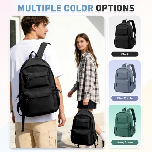 Thumbnail 5 de HYC00 School Backpack for Teens: A Practical 15.6” Laptop Daypack with Anti-Theft Pocket