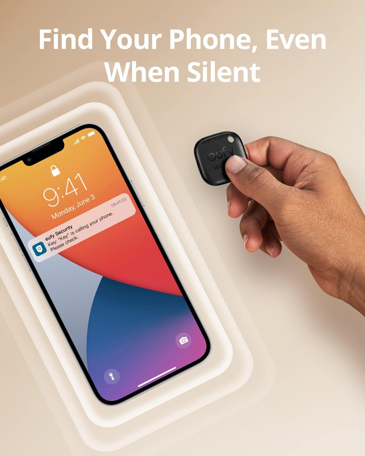 Detalle 2 de eufy Security SmartTrack Link 🔑 Localizador para Llaves y Equipaje