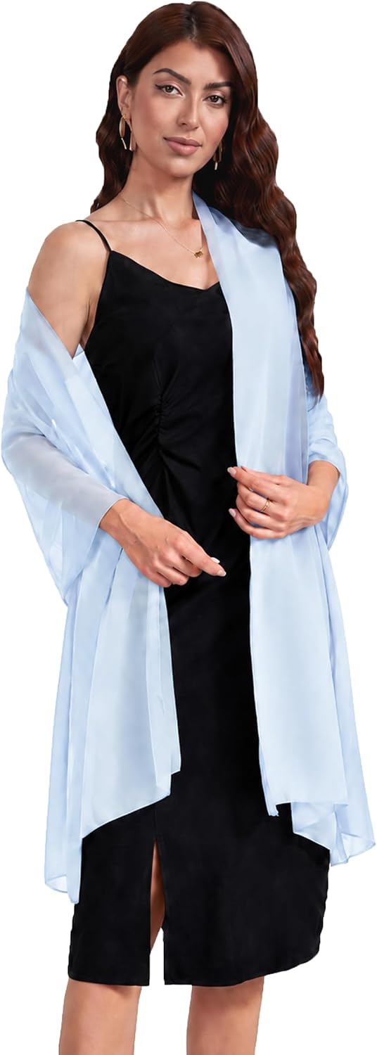 Thumbnail 5 de Chiffon Shawl, 79-Inch Length