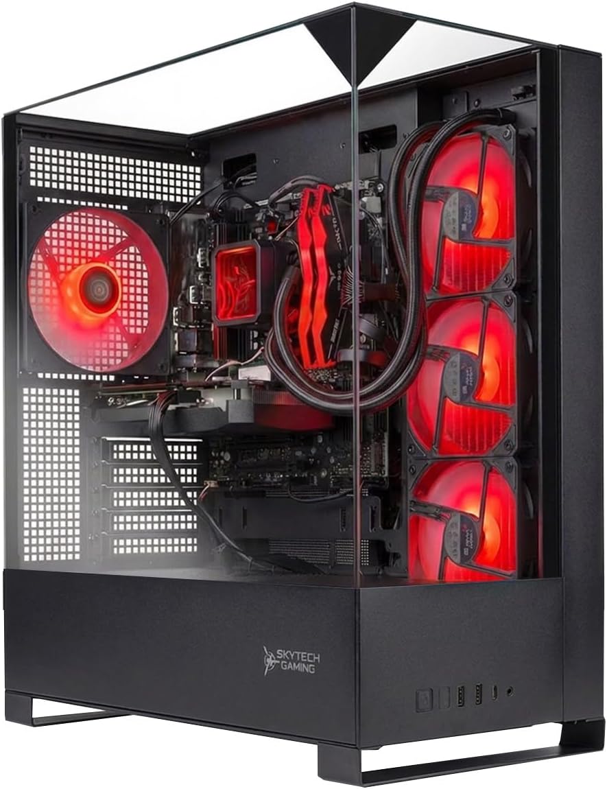 Detalle 2 de Skytech Gaming Shadow 5 Gaming PC with Ryzen 7 9700X and RTX 5060 Ti