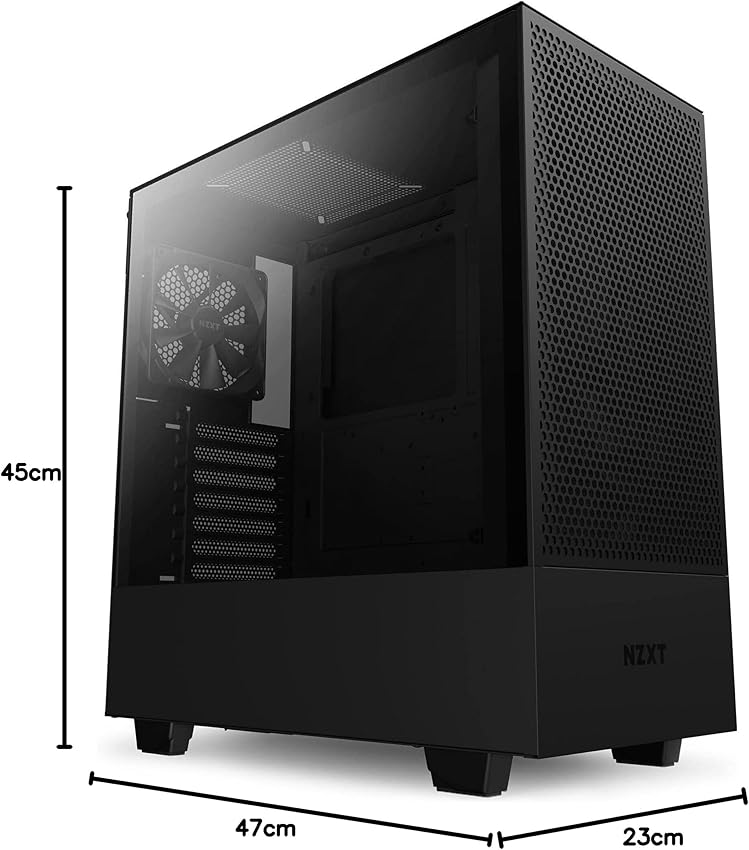 Thumbnail 3 de NZXT H5 Flow caja ATX compacta, frontal 360 mm