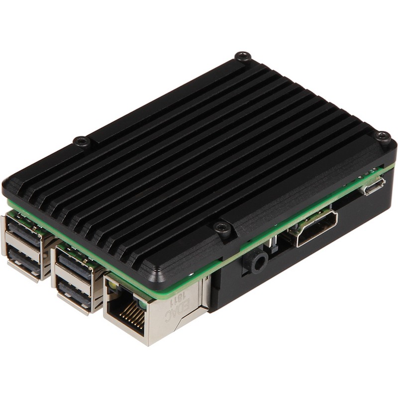 Detalle de Joy-It RB-ALUcase+07 Armor Case Raspberry Pi 69 x 56 x 15,5 mm