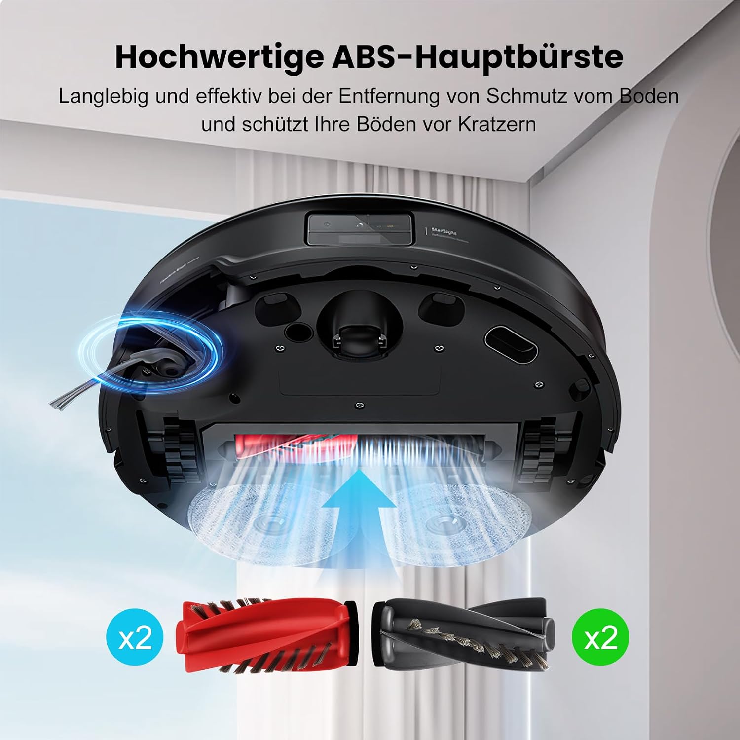 Detalle de Zubehör-Set für Saugroboter 34-teilig