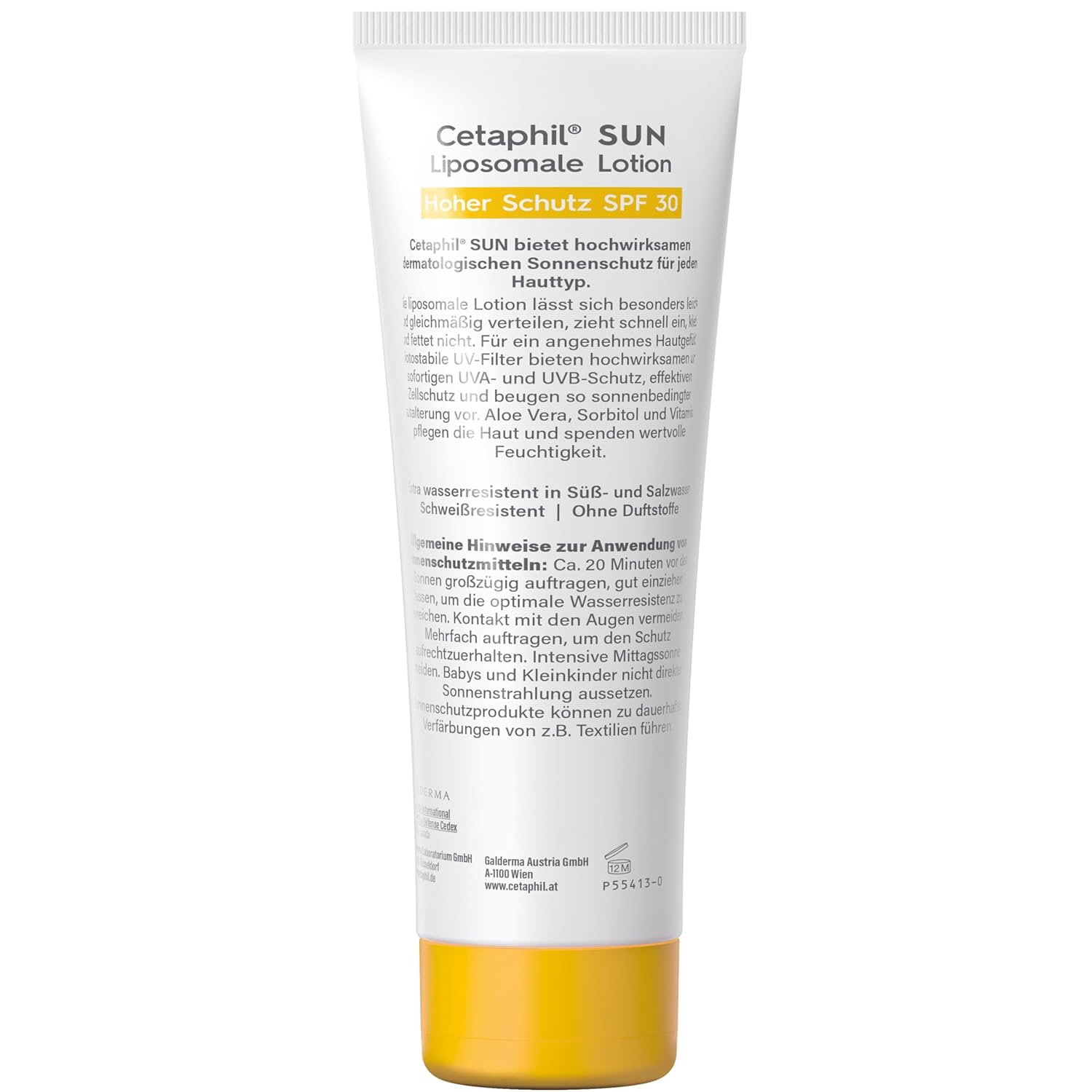 Thumbnail 1 de Cetaphil Sun Liposomale Sonnenlotion SPF 30, 200 ml – Dermatologischer Schutz für trockene und empfindliche Haut